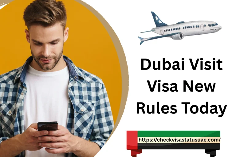 Dubai Visit Visa New Rules Today