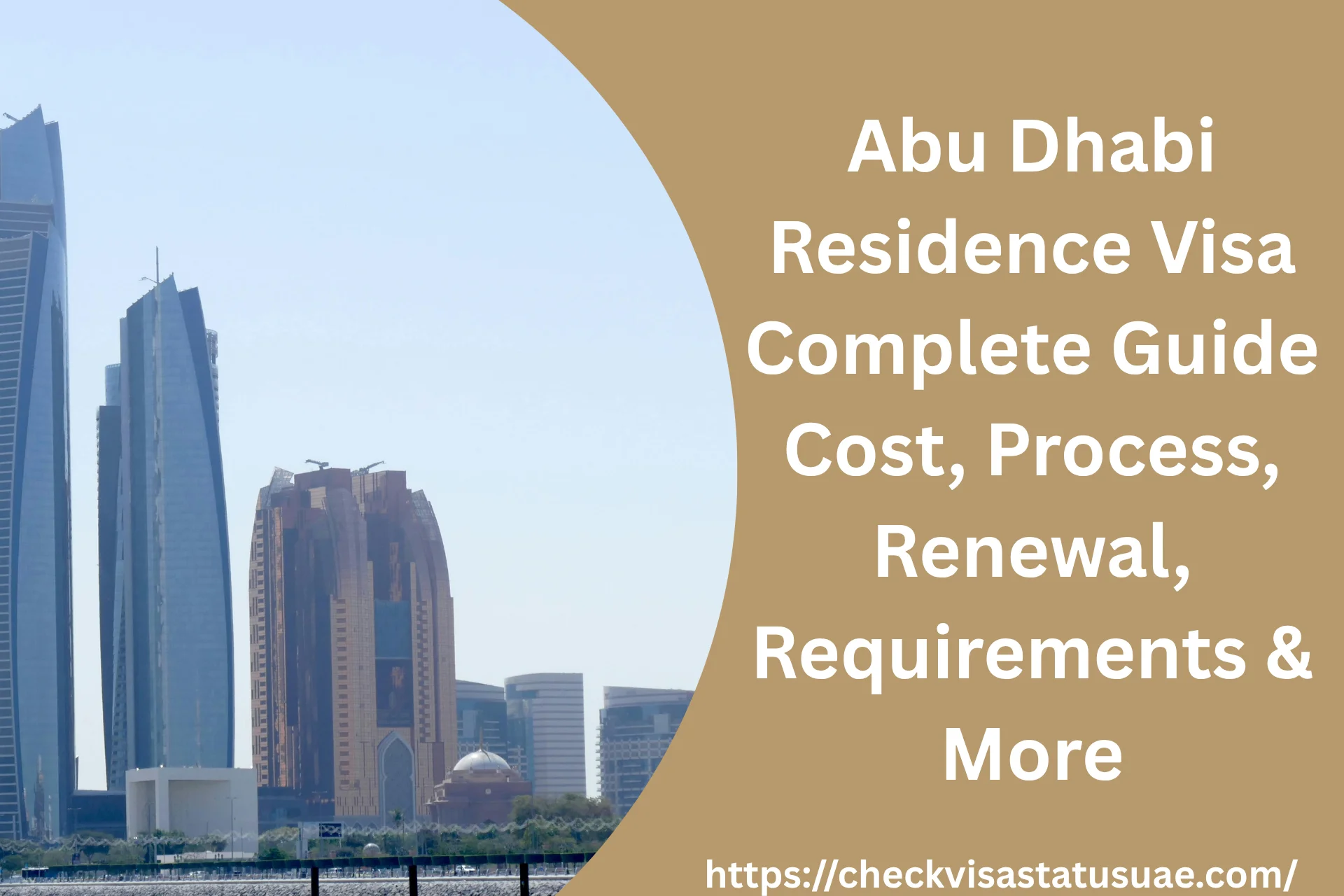 Abu Dhabi Residence Visa